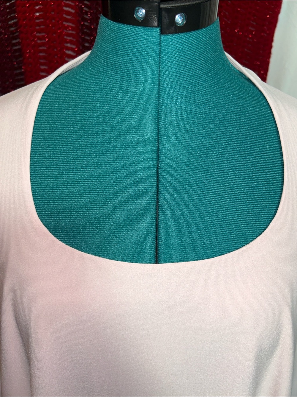 SYmpli Light Pink Scoop Neck Women's Top size 14 EUC - Picture 2 of 10